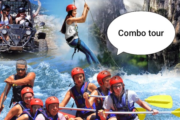 Combo Tour Rafting&Buggy&Jeep&Zipline