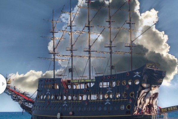 Kemer Pirate Ship Tour