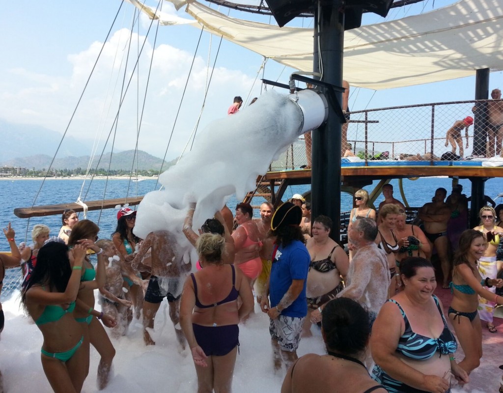 Kemer Pirate Ship Tour